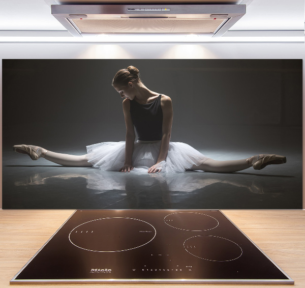 Glazen achterwand keuken Ballerina