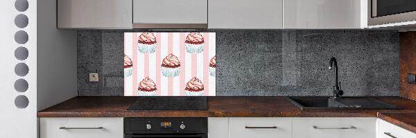 Spatscherm keuken Cupcakes