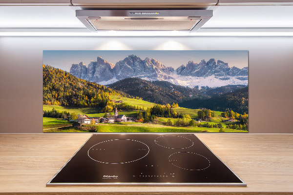 Keuken achterwand Panorama van de berg