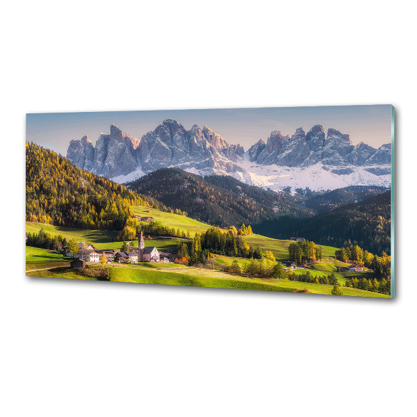 Keuken achterwand Panorama van de berg