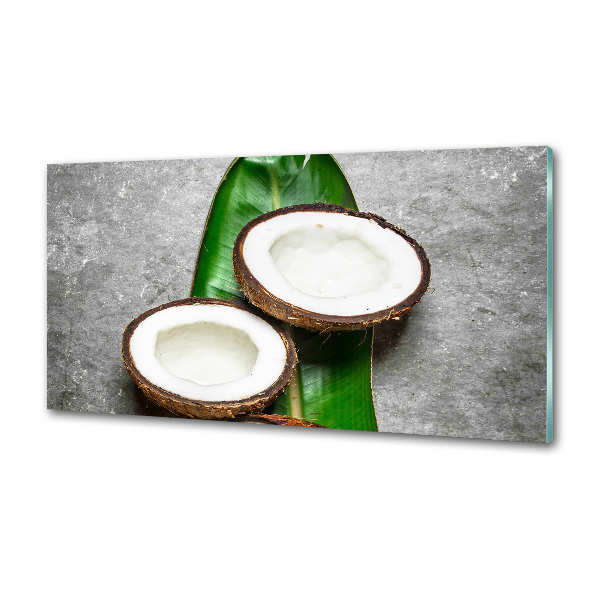 Achterwand keuken Kokosnoothelften