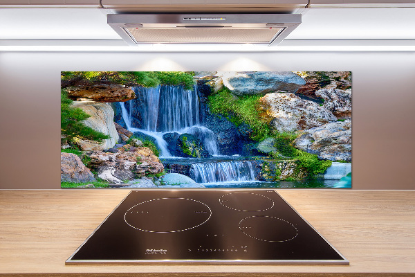 Glazen achterwand keuken Waterval
