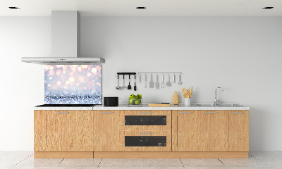 Spatplaat keuken Glanzende achtergrond