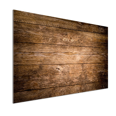 Achterwand keuken Houten achtergrond