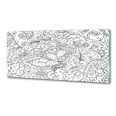 Spatplaat keuken Ornamenten