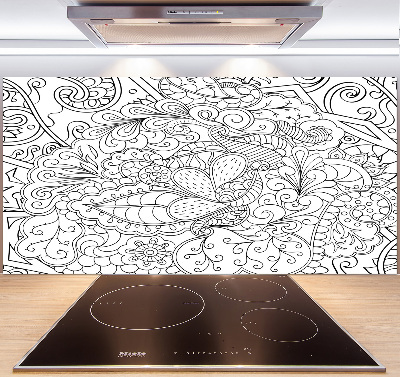 Spatplaat keuken Ornamenten