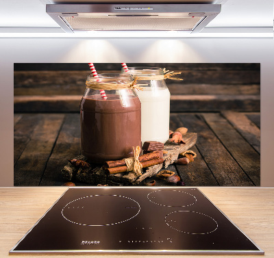 Keuken achterwand Cocktails in potjes