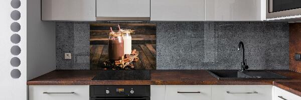 Keuken achterwand Cocktails in potjes