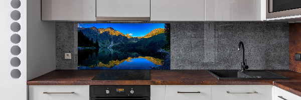 Spatplaat keuken Tatra-gebergte