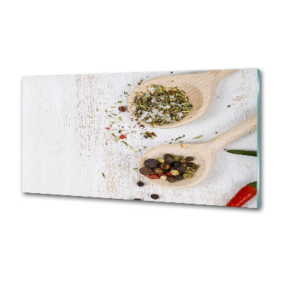 Spatscherm keuken Groenten en kruiden