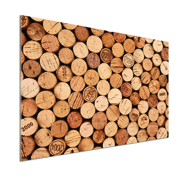 Spatplaat keuken Wijnkurken