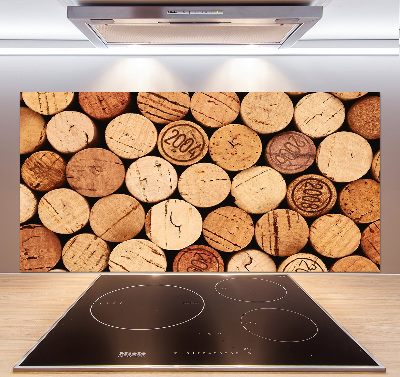 Spatplaat keuken Wijnkurken