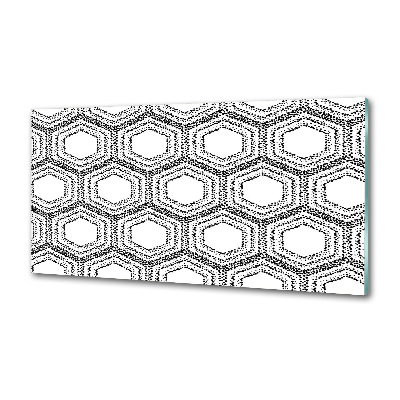 Achterwand keuken Geometrische achtergrond