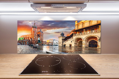 Spatscherm keuken Krakau, Polen