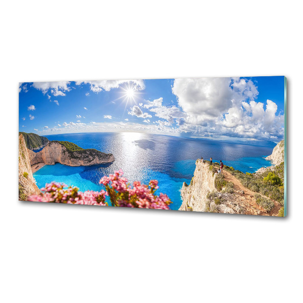 Glazen achterwand keuken Zakynthos, Griekenland