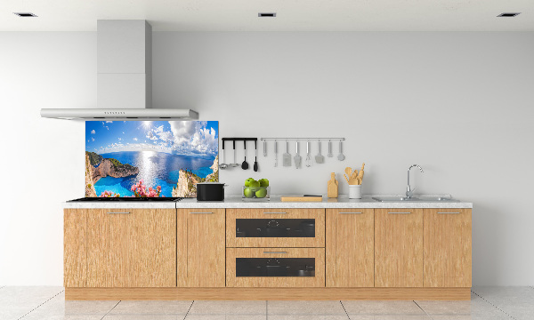 Glazen achterwand keuken Zakynthos, Griekenland