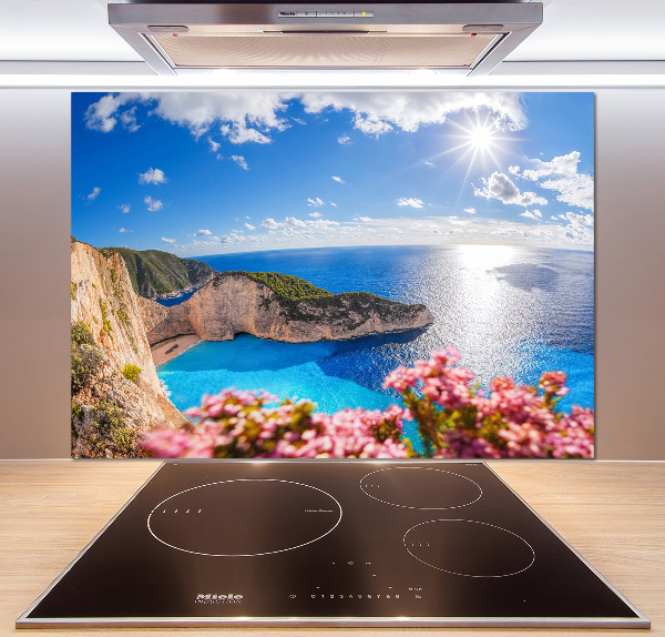 Glazen achterwand keuken Zakynthos, Griekenland