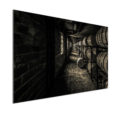 Spatplaat keuken Bourbonvaten