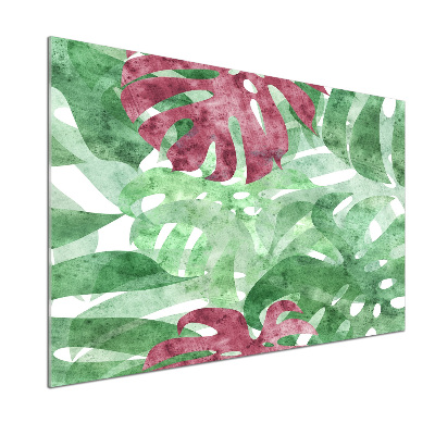 Achterwand keuken Monstera