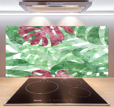 Achterwand keuken Monstera