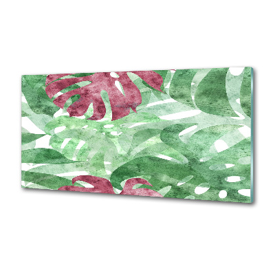 Achterwand keuken Monstera