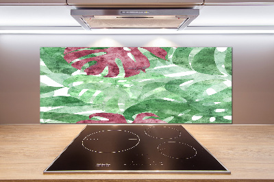 Achterwand keuken Monstera