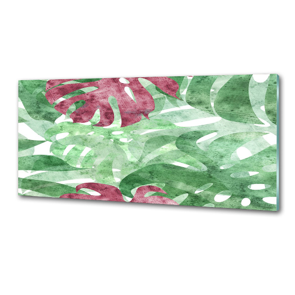 Achterwand keuken Monstera