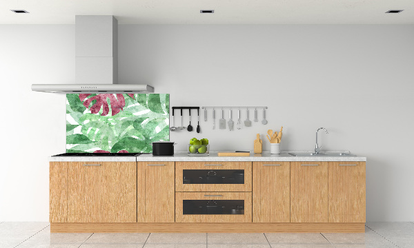 Achterwand keuken Monstera