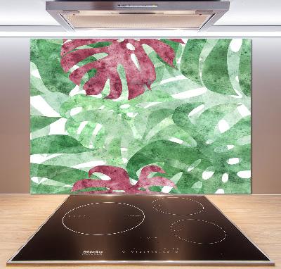 Achterwand keuken Monstera