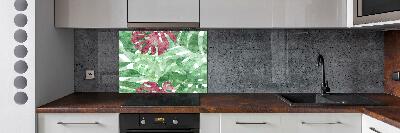 Achterwand keuken Monstera