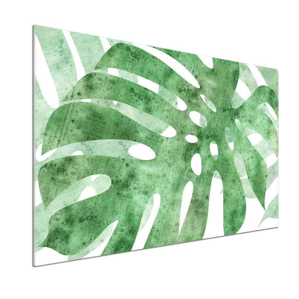 Spatscherm keuken Monstera