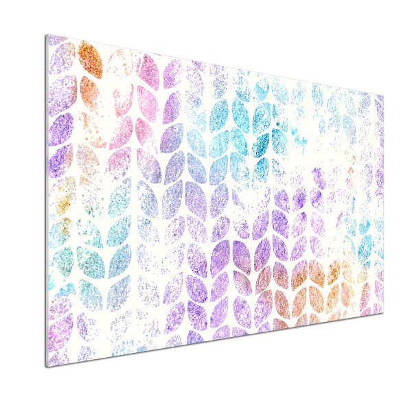 Spatplaat keuken Kleurrijke bladeren