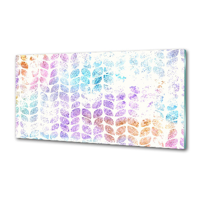 Spatplaat keuken Kleurrijke bladeren