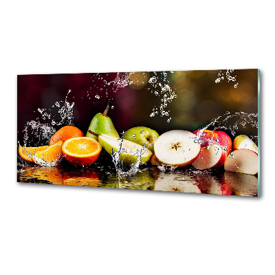 Achterwand keuken Fruit en water