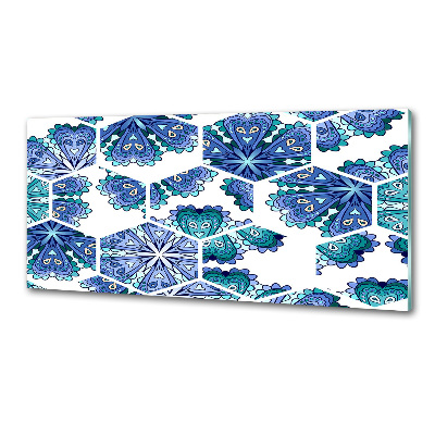 Spatscherm keuken Mandala-elementen