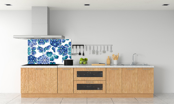 Spatscherm keuken Mandala-elementen