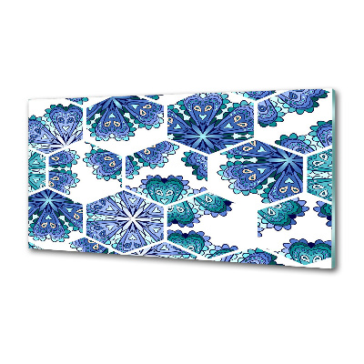 Spatscherm keuken Mandala-elementen