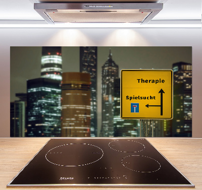 Achterwand keuken Therapie in de stad