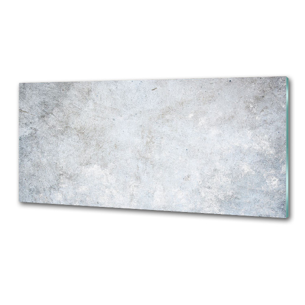 Glazen achterwand keuken Betonnen achtergrond