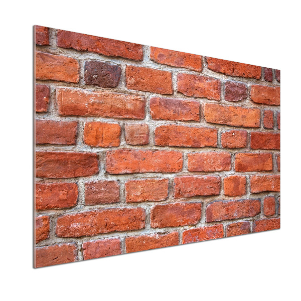 Achterwand keuken Bakstenen muur