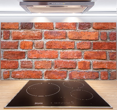 Achterwand keuken Bakstenen muur