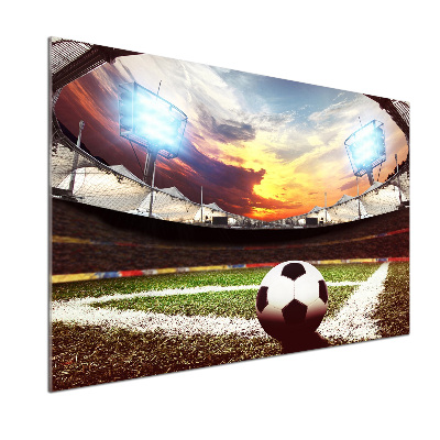 Spatscherm keuken Bal in het stadion