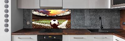 Spatscherm keuken Bal in het stadion