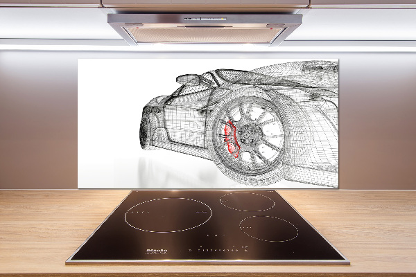 Spatscherm keuken Autonet