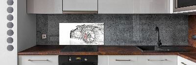 Spatscherm keuken Autonet