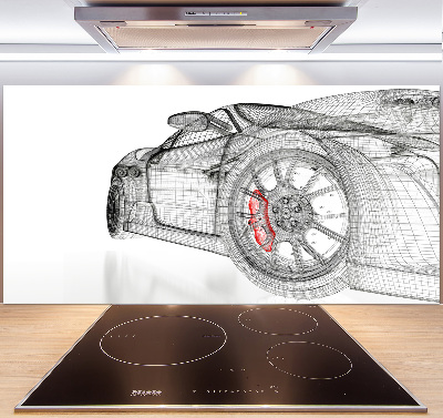 Spatscherm keuken Autonet