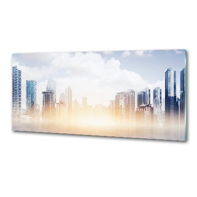 Achterwand keuken Wolkenkrabbers