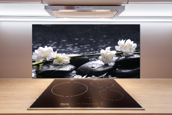 Spatplaat keuken Kersenbloesem