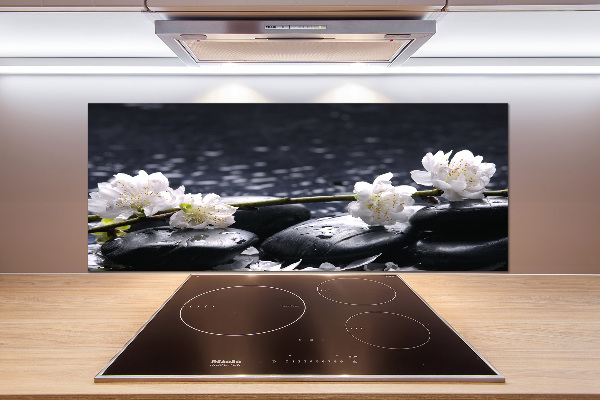 Spatplaat keuken Kersenbloesem