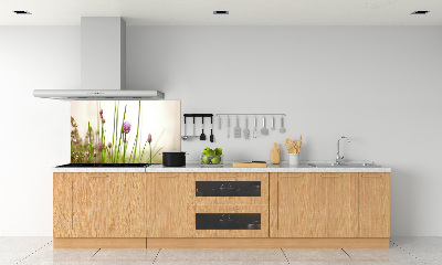 Glazen achterwand keuken Bieslook